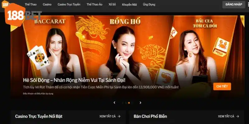 Khám phá một số điểm mạnh đáng chú ý của 188Bet